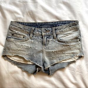 Carmar denim shorts; size 25